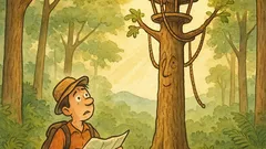 Barzelletta: Perso nel bosco? Chiedi all’albero maestro