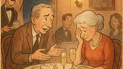 Barzelletta: una coppia celebra 75 anni al ristorante