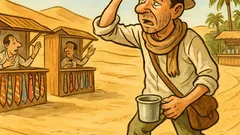 Barzelletta: Nel deserto chiede una bibita...